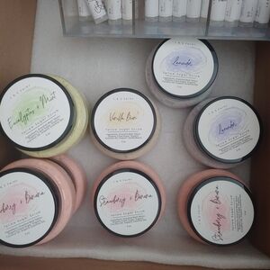 Strawberry & Banana Sugar Scrub - Pink